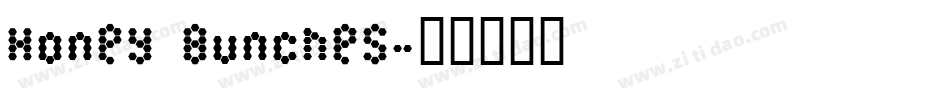 Honey Bunches字体转换